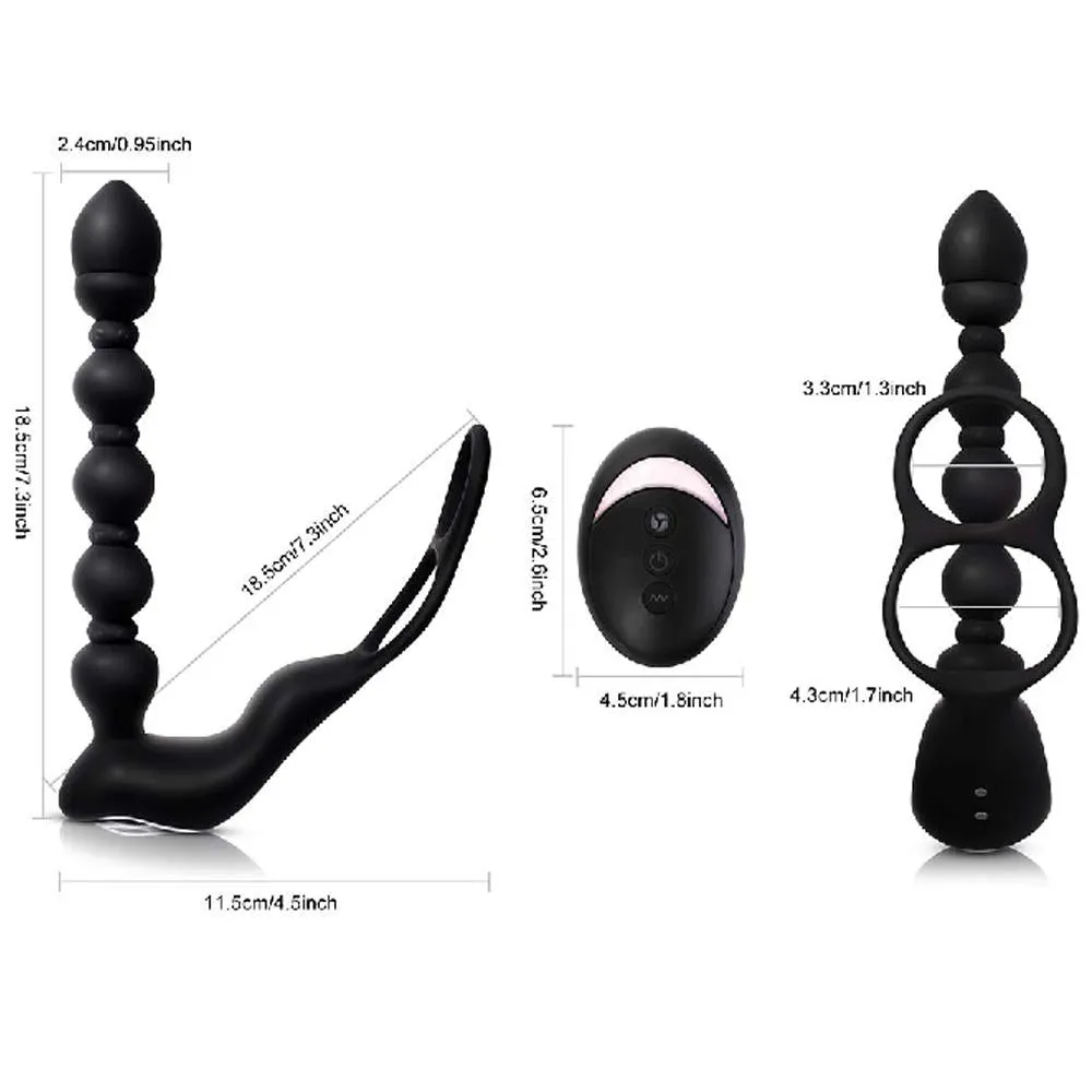 10 Powerful Vibration Modes Butt Plug
