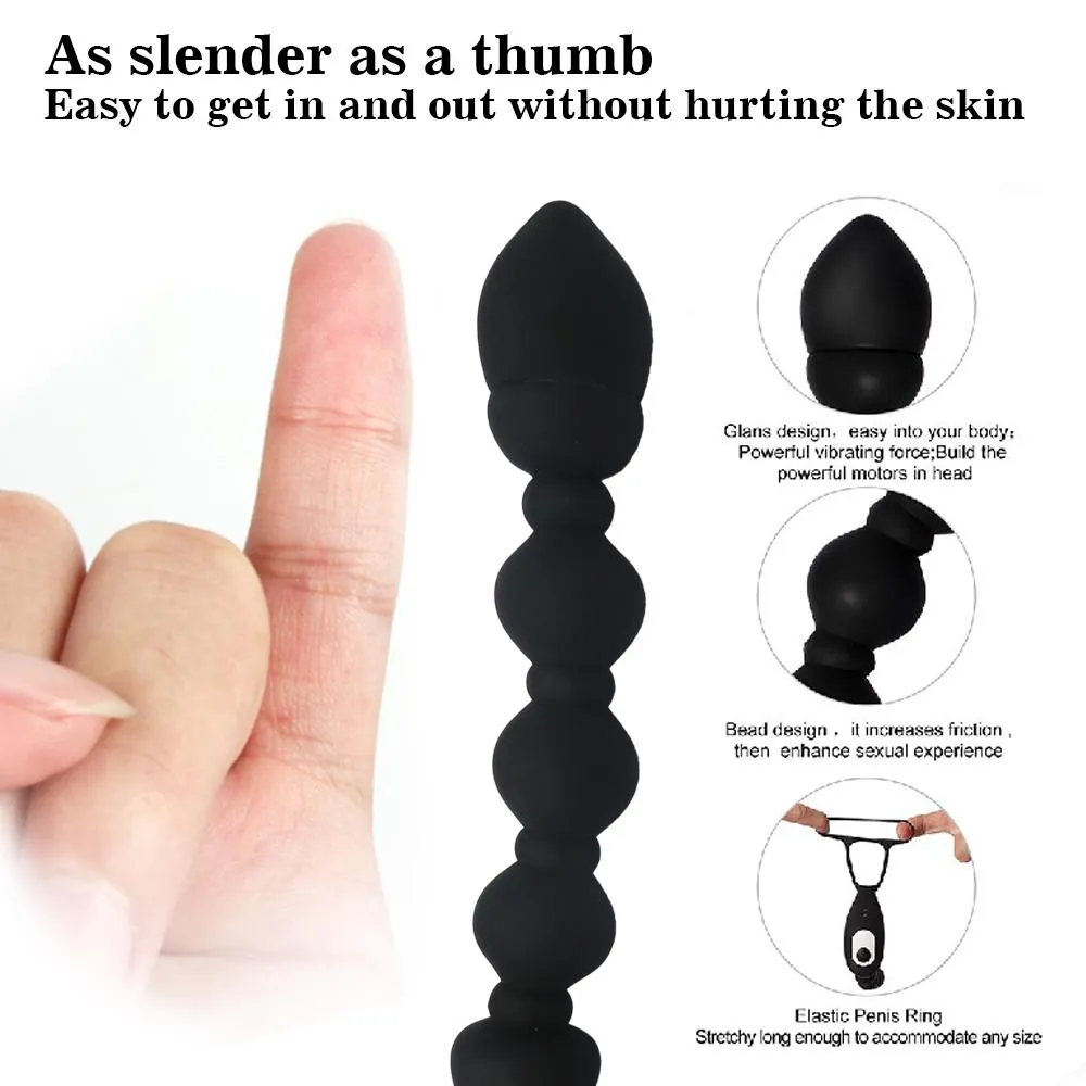 10 Powerful Vibration Modes Butt Plug