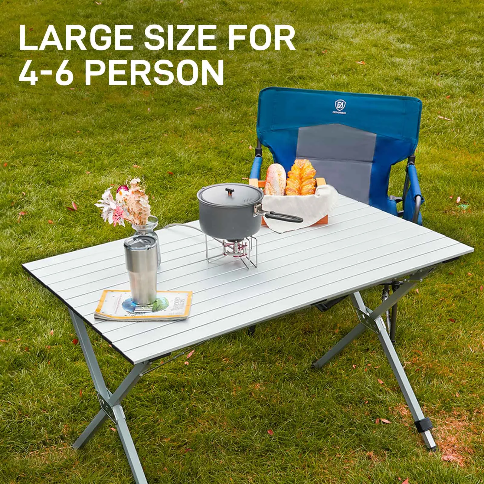 4-6 People All Terrain Aluminium Camping Table
