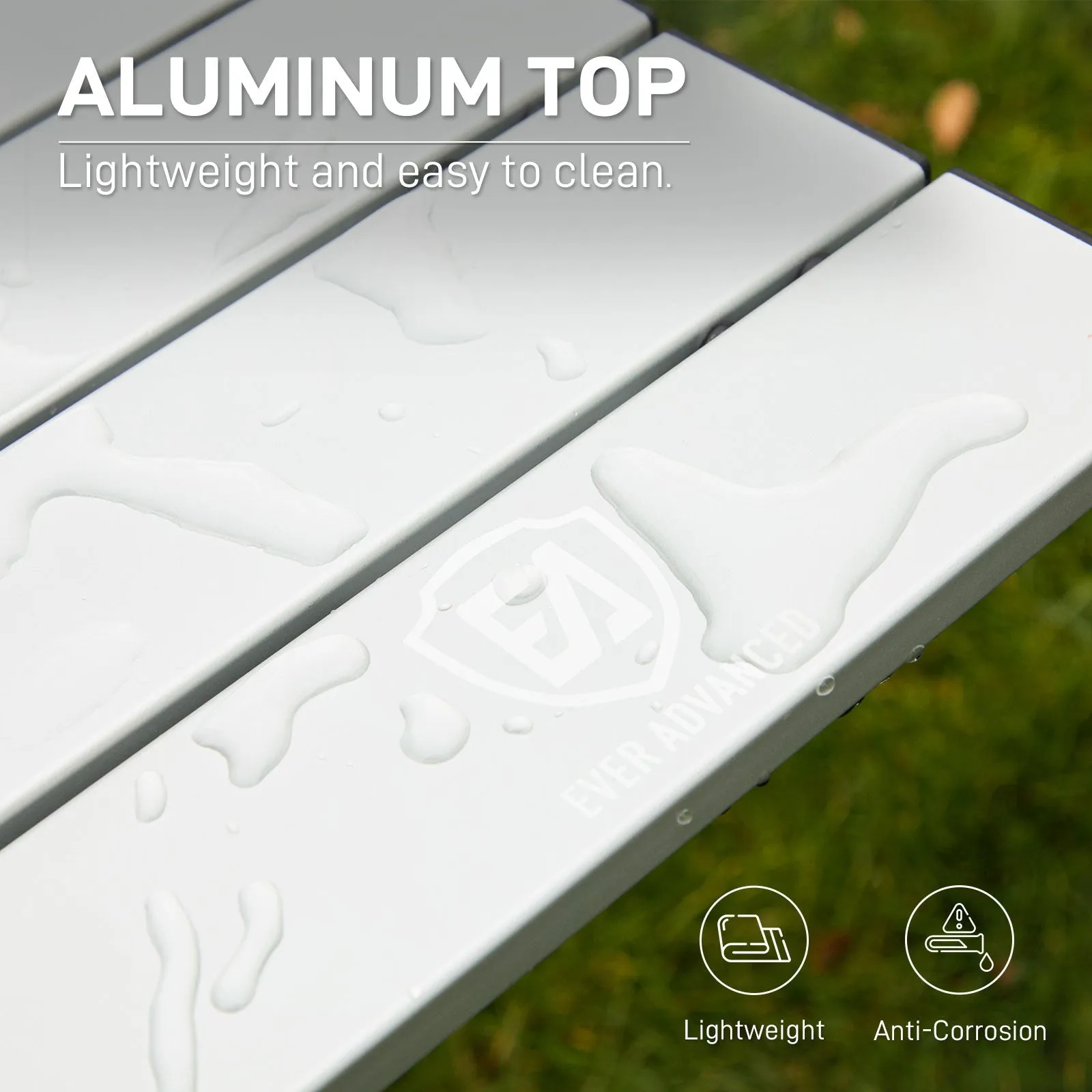 4-6 People All Terrain Aluminium Camping Table