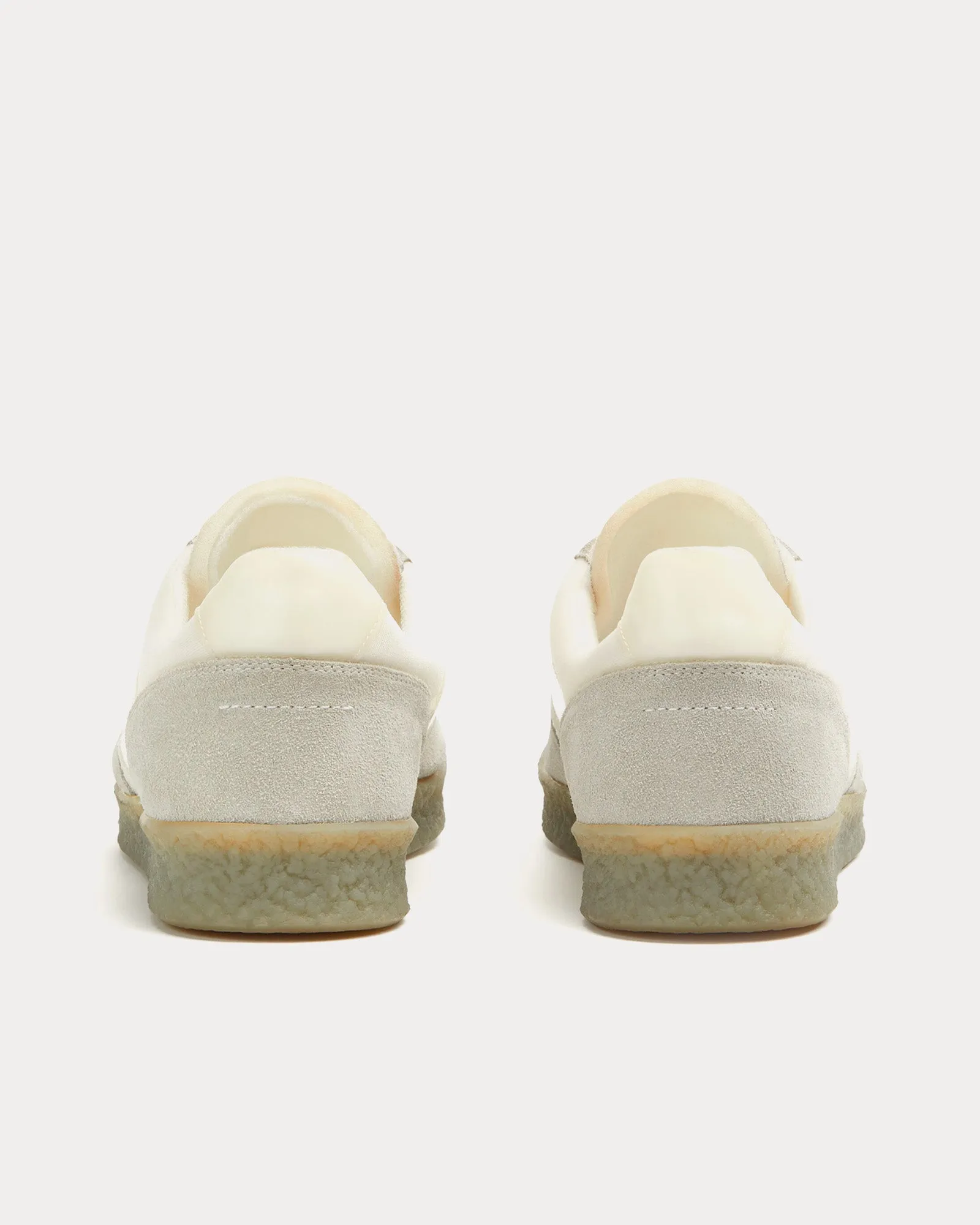 6 Court White / Sand Low Top Sneakers