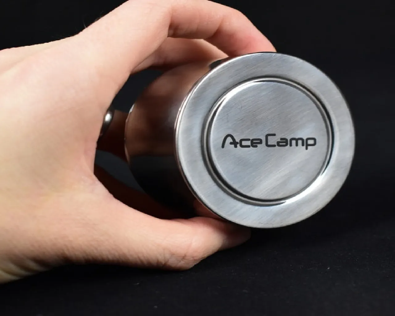 ACECAMP 1528 OUTDOOR CAMPING COLLAPSIBLE CUP 150 ML Portable Stainless Steel