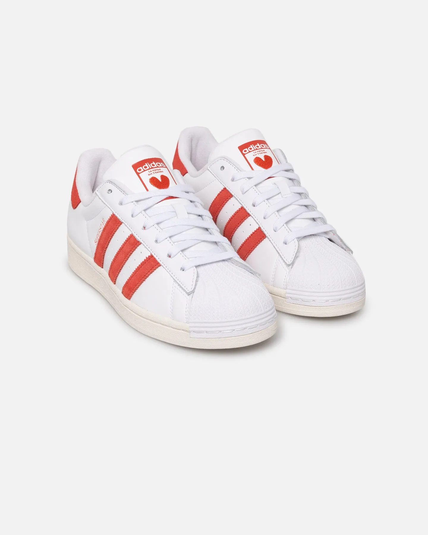 Adidas Women's Superstar White/Red