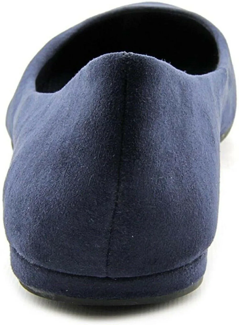 American Rag Cie Women Ballet Flats Ellie Navy Blue Faux Leather Suede Shoes 7 M