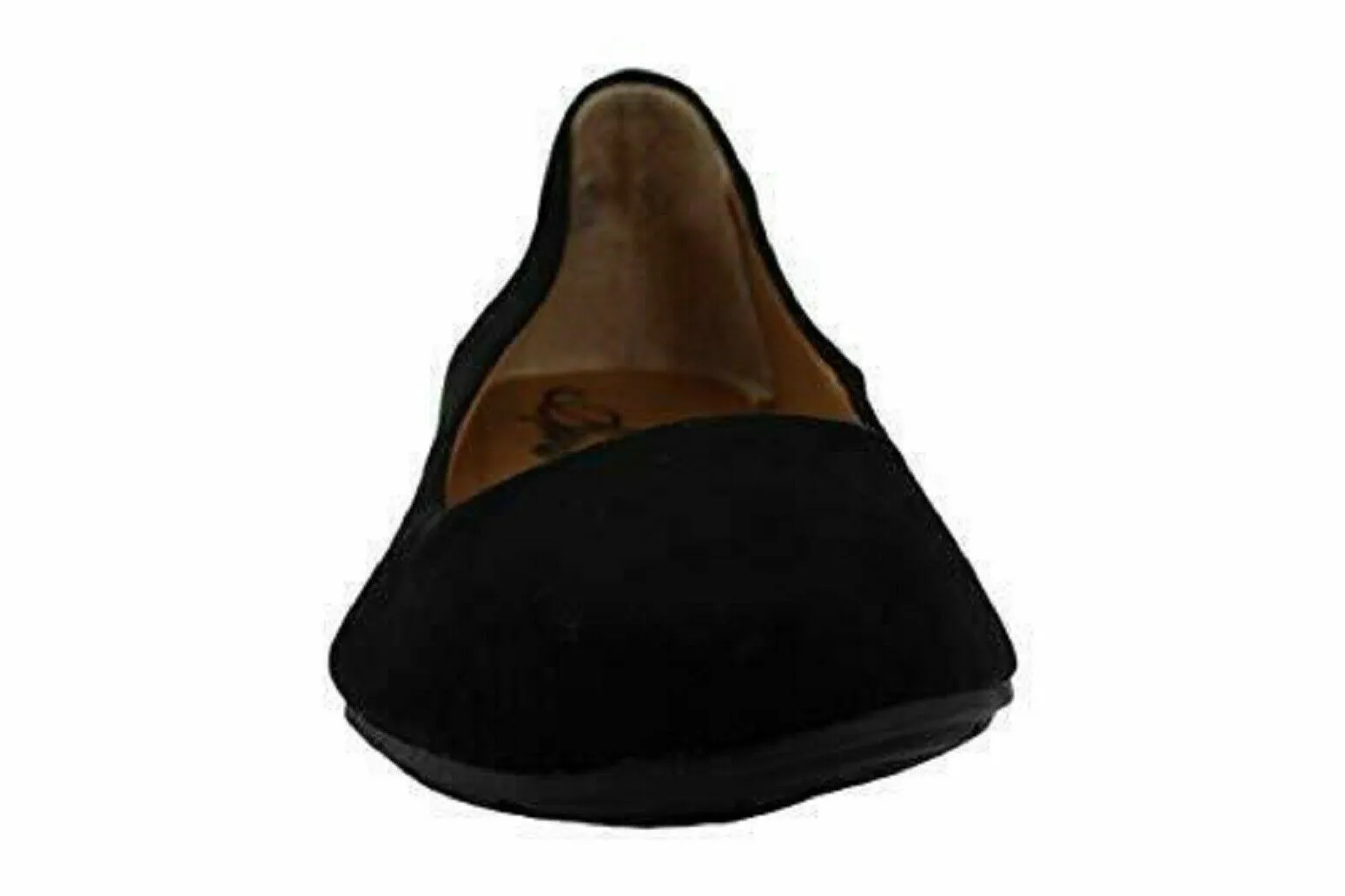 American Rag Women Ellie Fabric Closed Toe Flats Black Micro Suede Shoe US 9.5 M