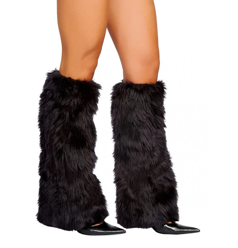 Anne's Knee-High Fur Boot Covers