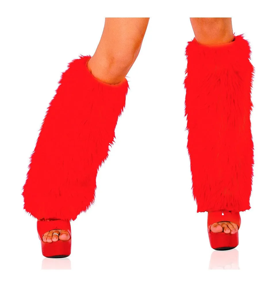 Anne's Knee-High Fur Boot Covers