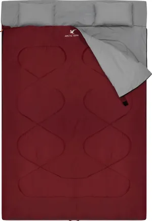 Arctic Tern 2 Person Camping Sleeping Bag Red | Buy Arctic Tern 2 Person Camping Sleeping Bag Red here | Outnorth