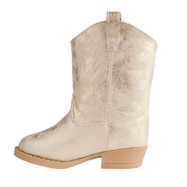 Baby Deer Miller Champagne Cowboy Boot 6267