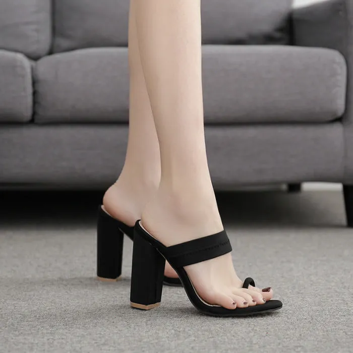 Belle Barely There Heels