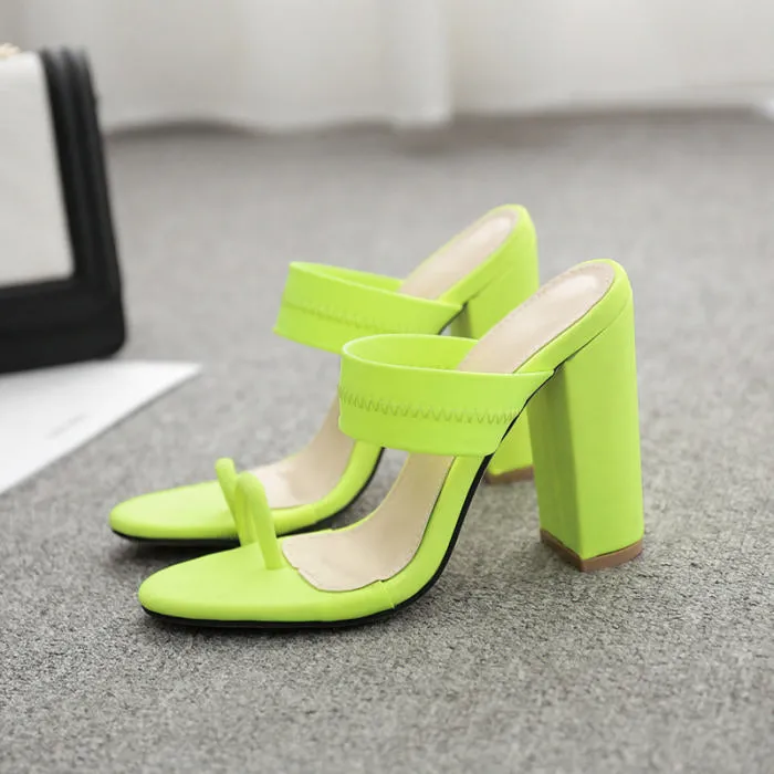 Belle Barely There Heels