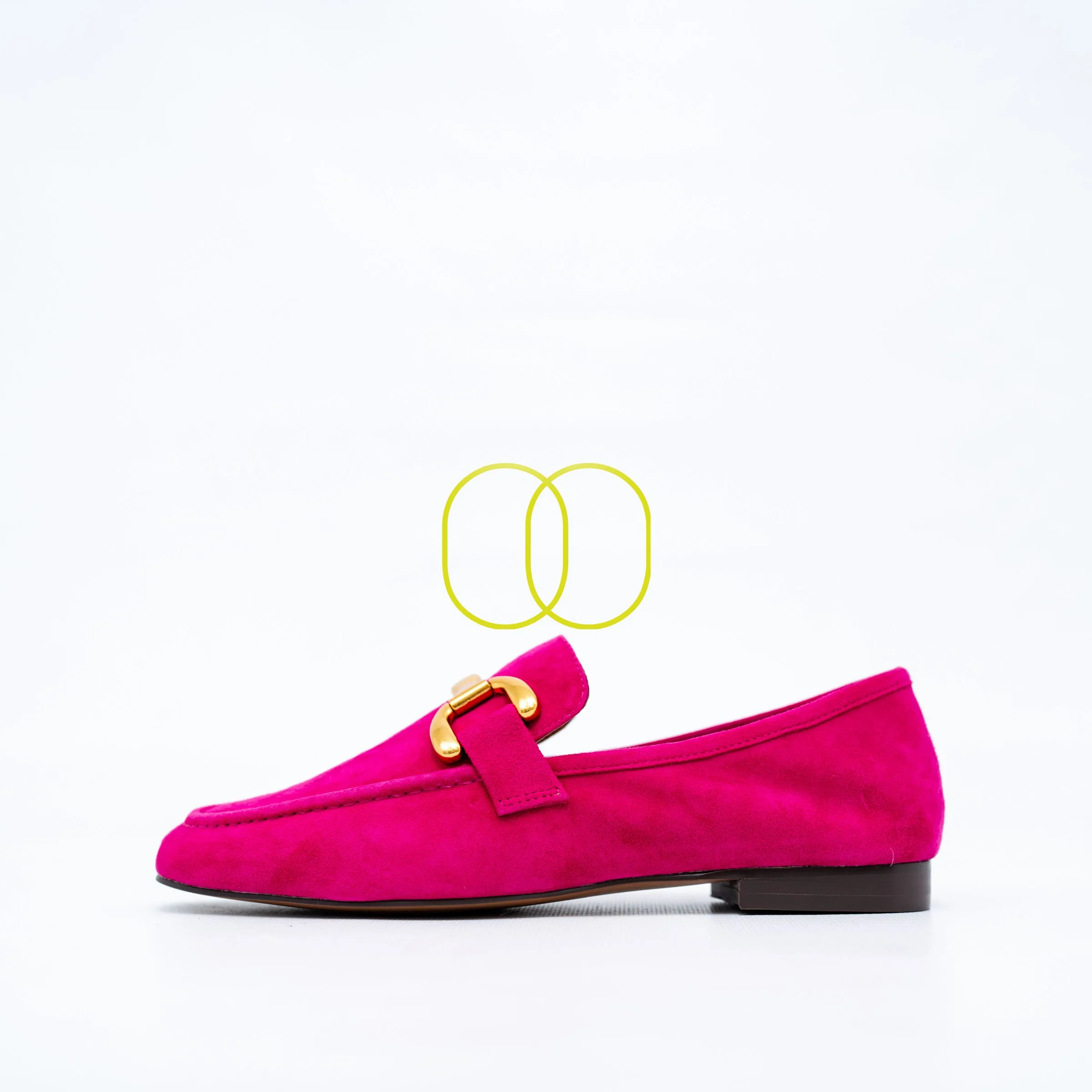 Bibi Lou Vela Loafer in Fuchsia