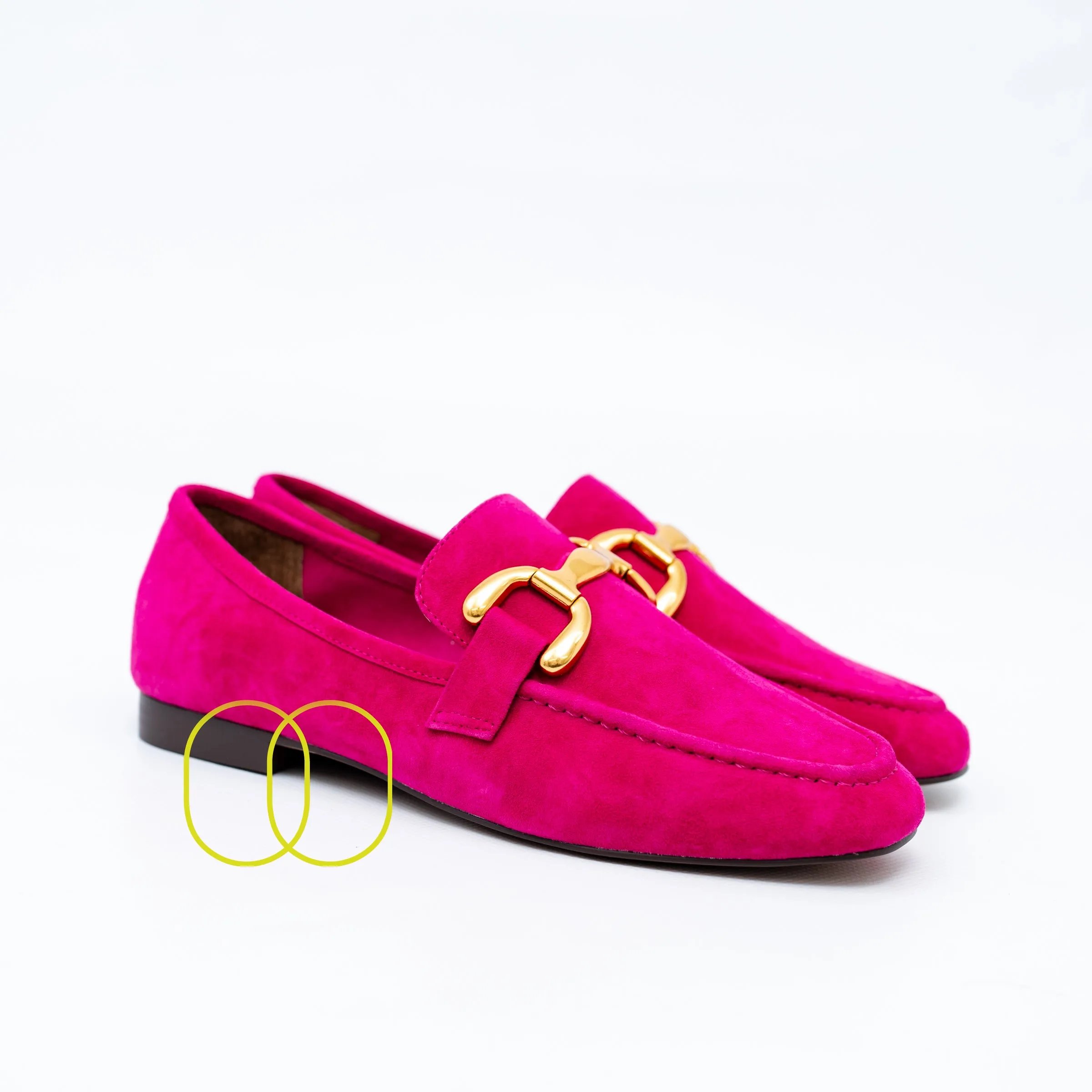 Bibi Lou Vela Loafer in Fuchsia