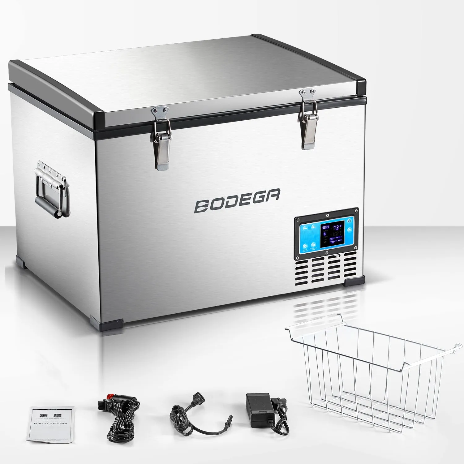 BODEGAcooler Portable Fridge Freezer 64QT/60L Large Capacity