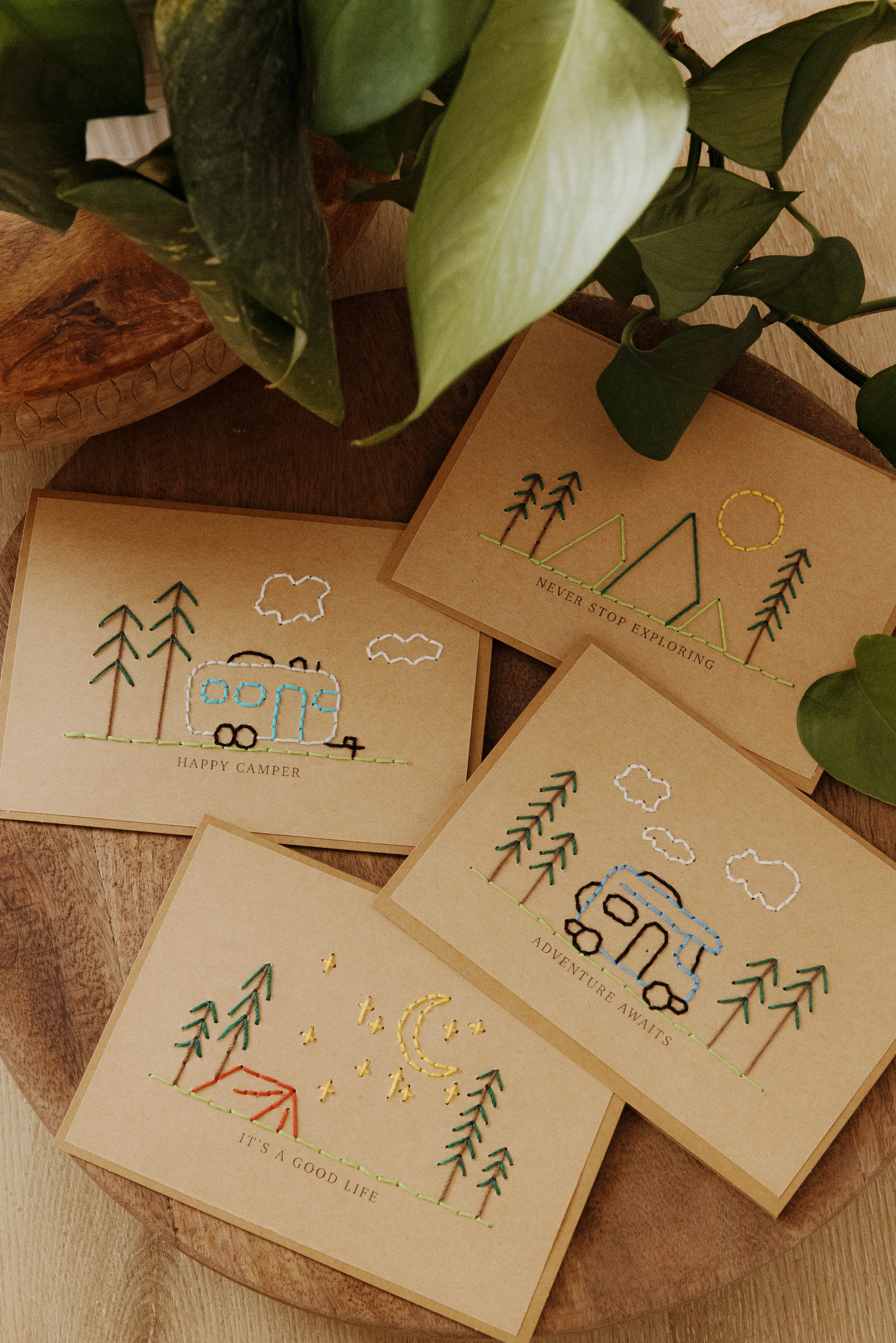 Camping Card Set