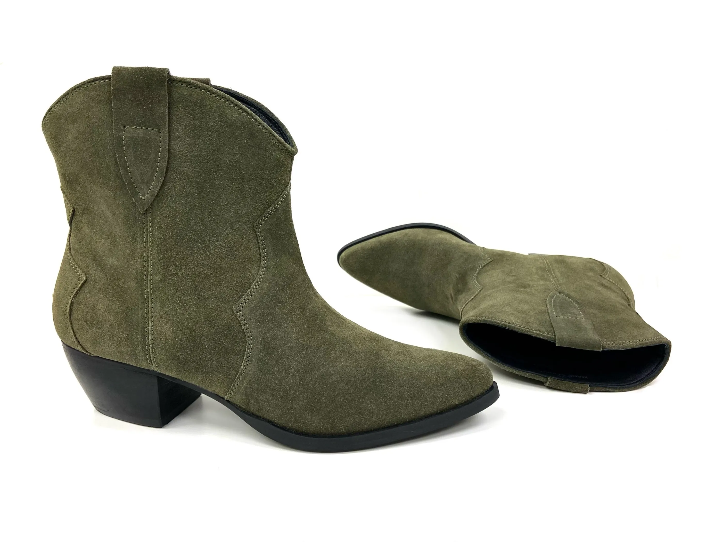 Chili Short Western Bootie