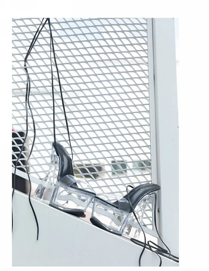Clear Stiletto Heels