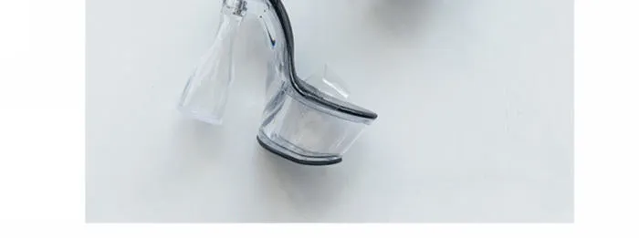 Clear Stiletto Heels