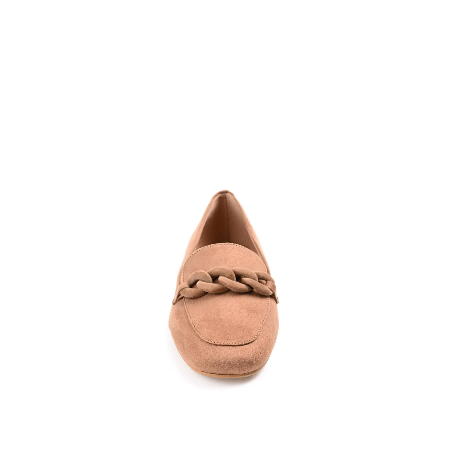 CORDELL LOAFER FLATS IN FAUX SUEDE