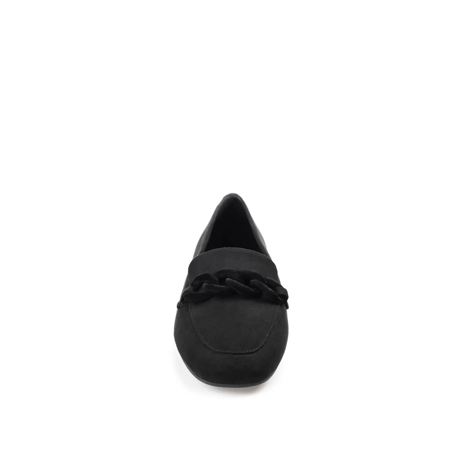 CORDELL LOAFER FLATS IN FAUX SUEDE