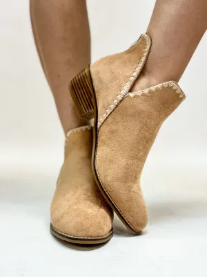 Corky's Camel Faux Suede Spice It Up Boots FINAL SALE