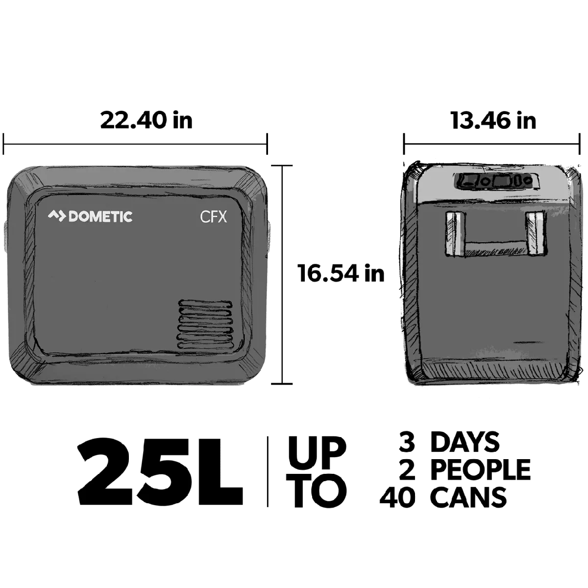 Dometic CFX3 25 Powered Cooler