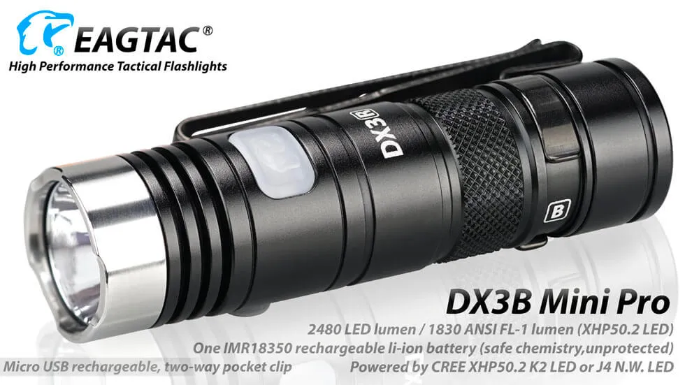 EagleTac DX3B Mini  Pro XH-P50.2 CW