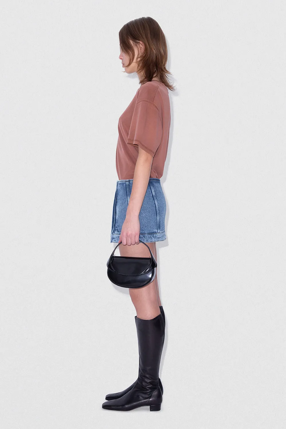 Edie Black Leather
