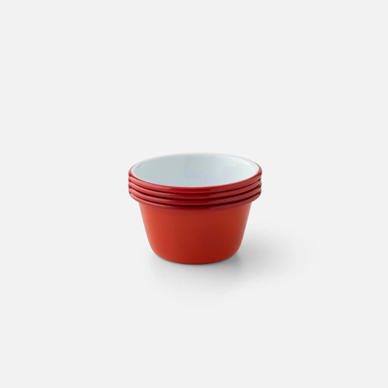 Enamelware Bowl, Set of 4