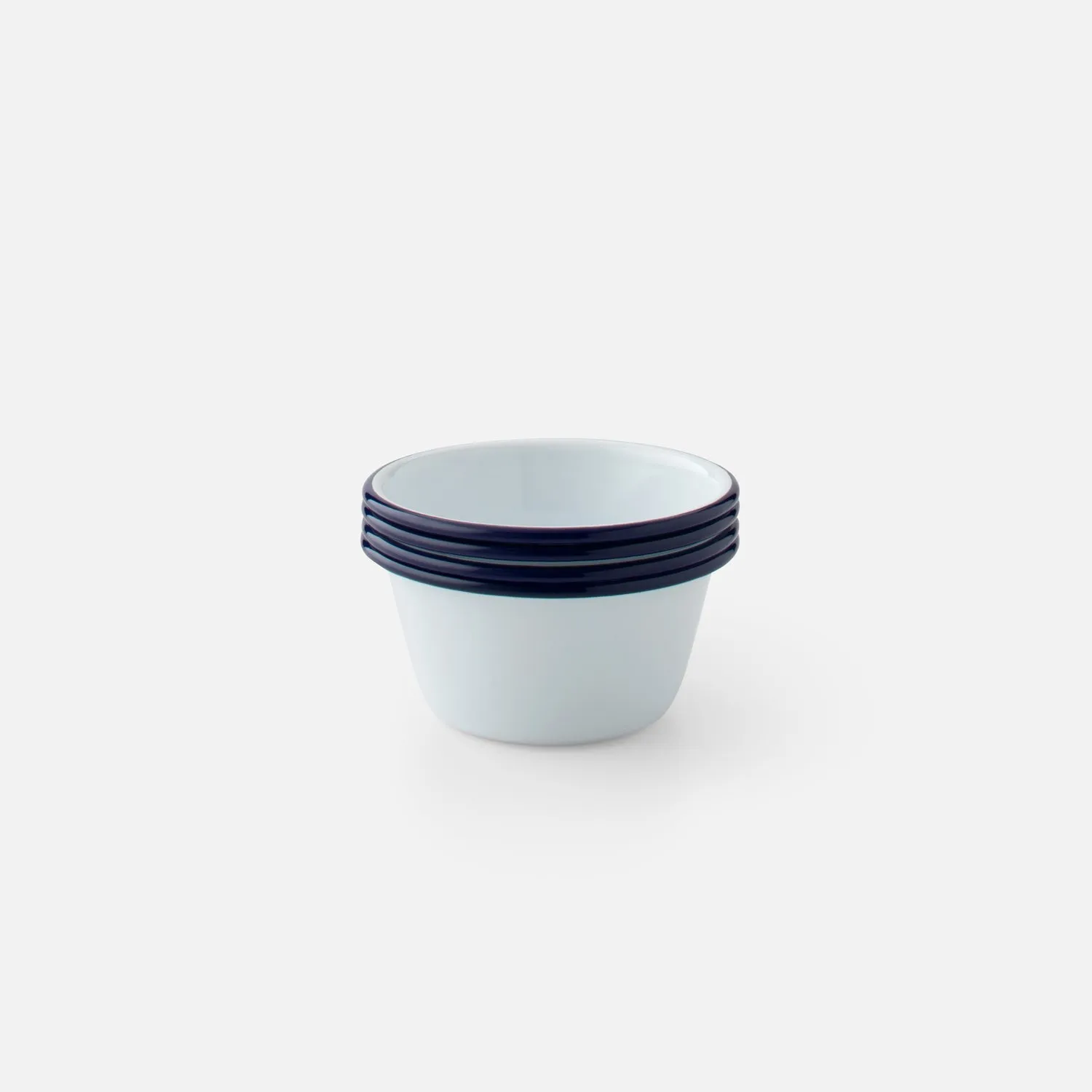 Enamelware Bowl, Set of 4
