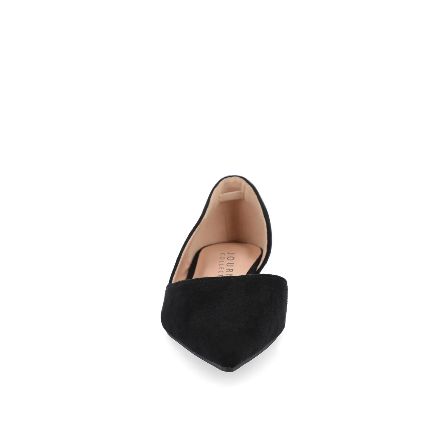 ESTER D'ORSAY FLATS IN FAUX SUEDE