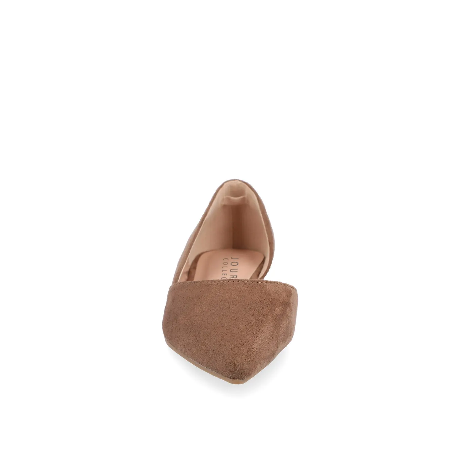 ESTER D'ORSAY FLATS IN FAUX SUEDE