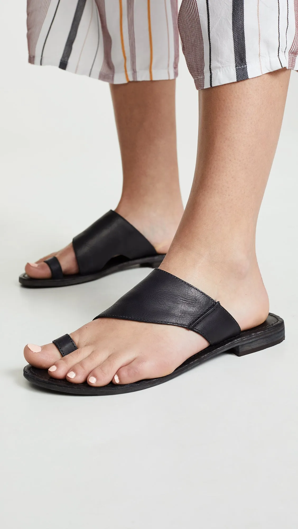 Free People Sant Antoni Slide Black