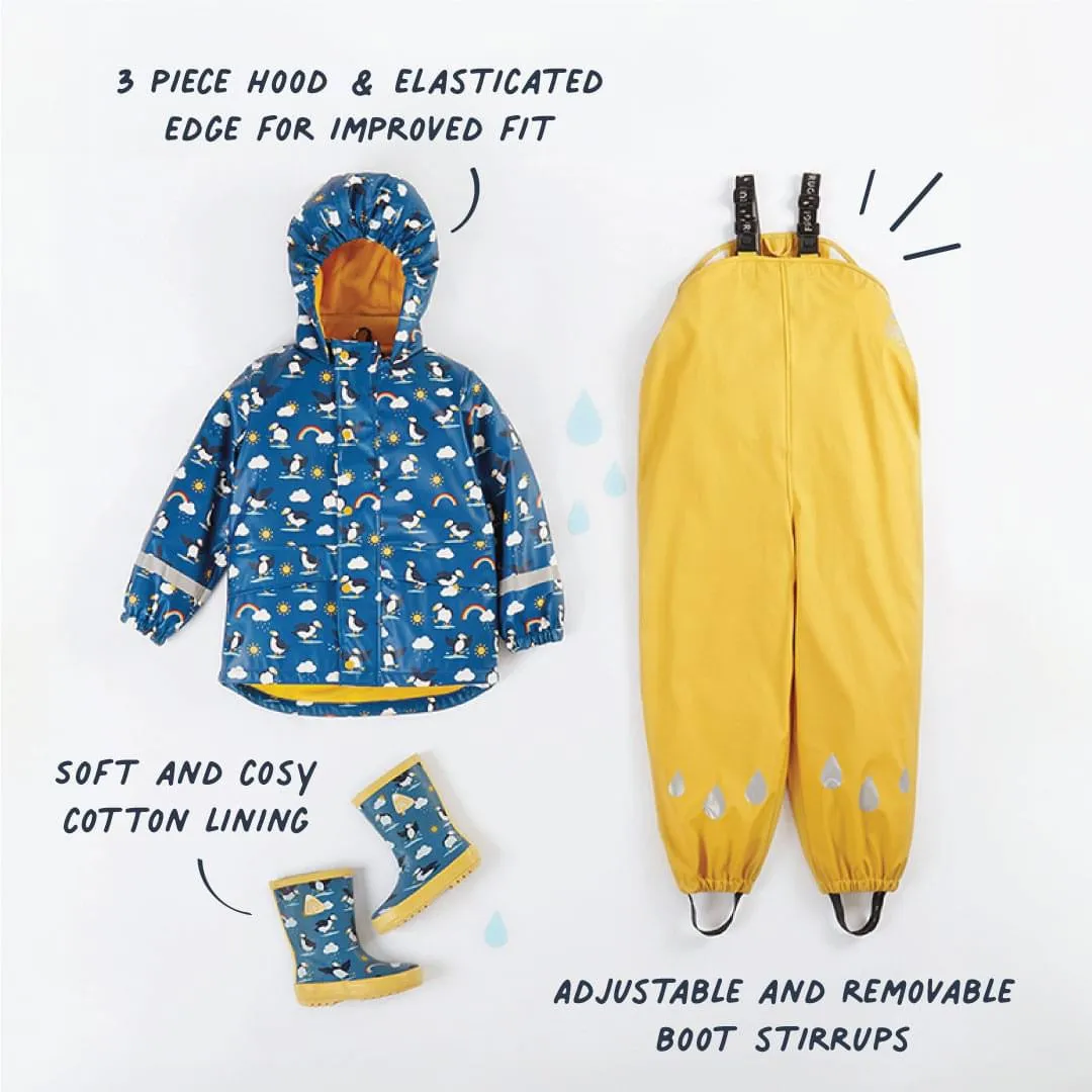 Frugi Puddle Buster Dungaree Bts101bub