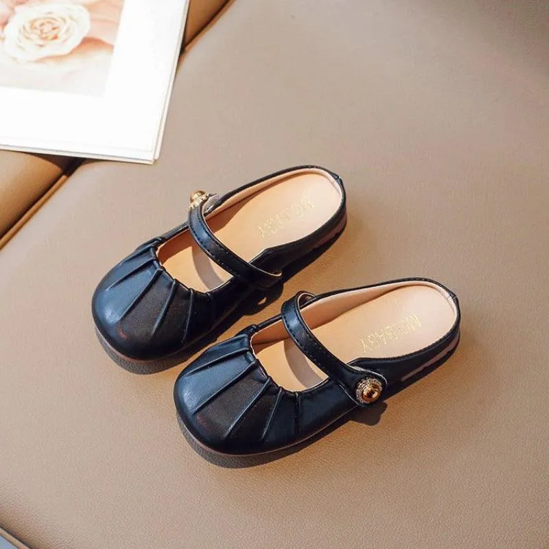 Girls soft sole slippers