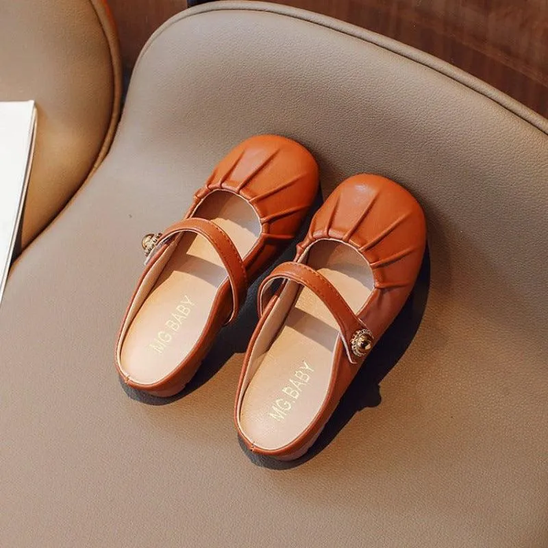 Girls soft sole slippers
