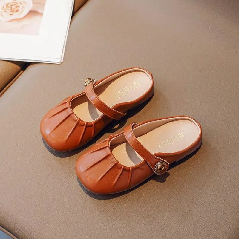 Girls soft sole slippers