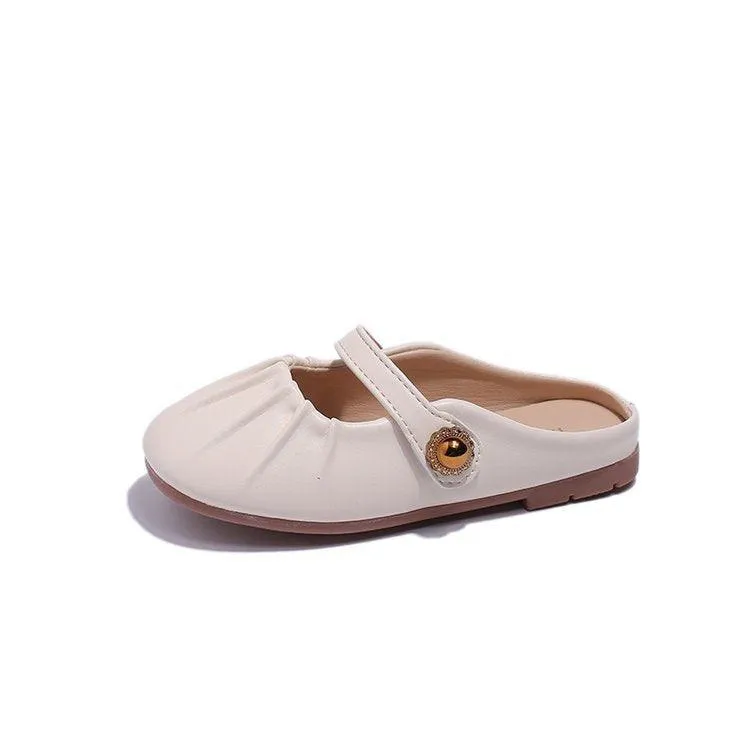 Girls soft sole slippers