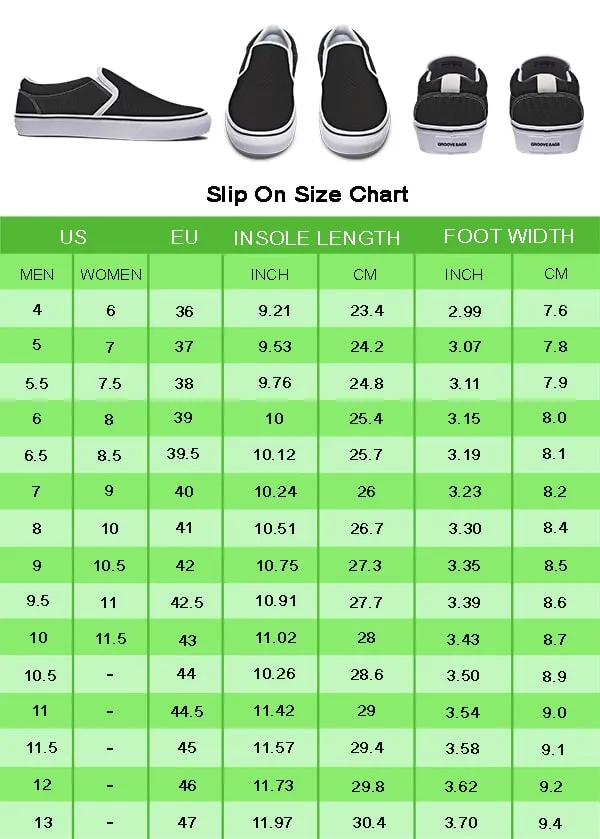 Grand Canyon Pattern Slip-On Shoes