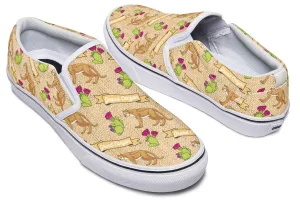 Grand Canyon Pattern Slip-On Shoes