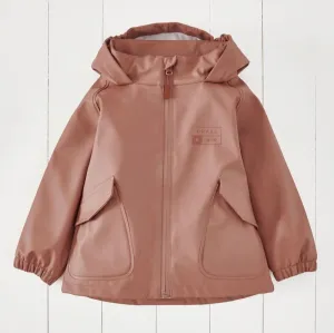 Grass & Air Kids Waterproof Rain Jacket (Rose)