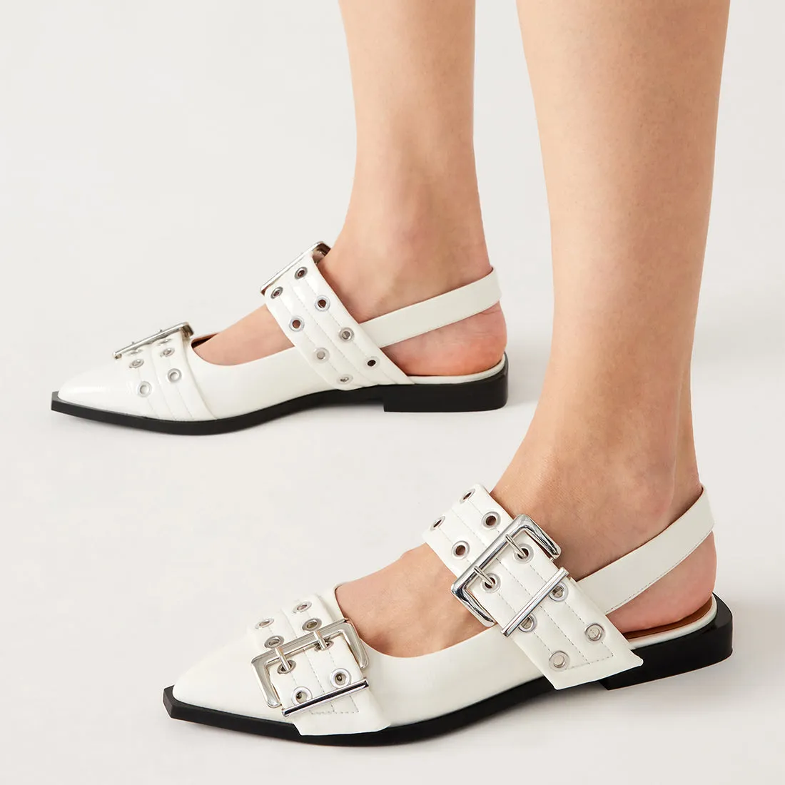 GRAYA WHITE PATENT