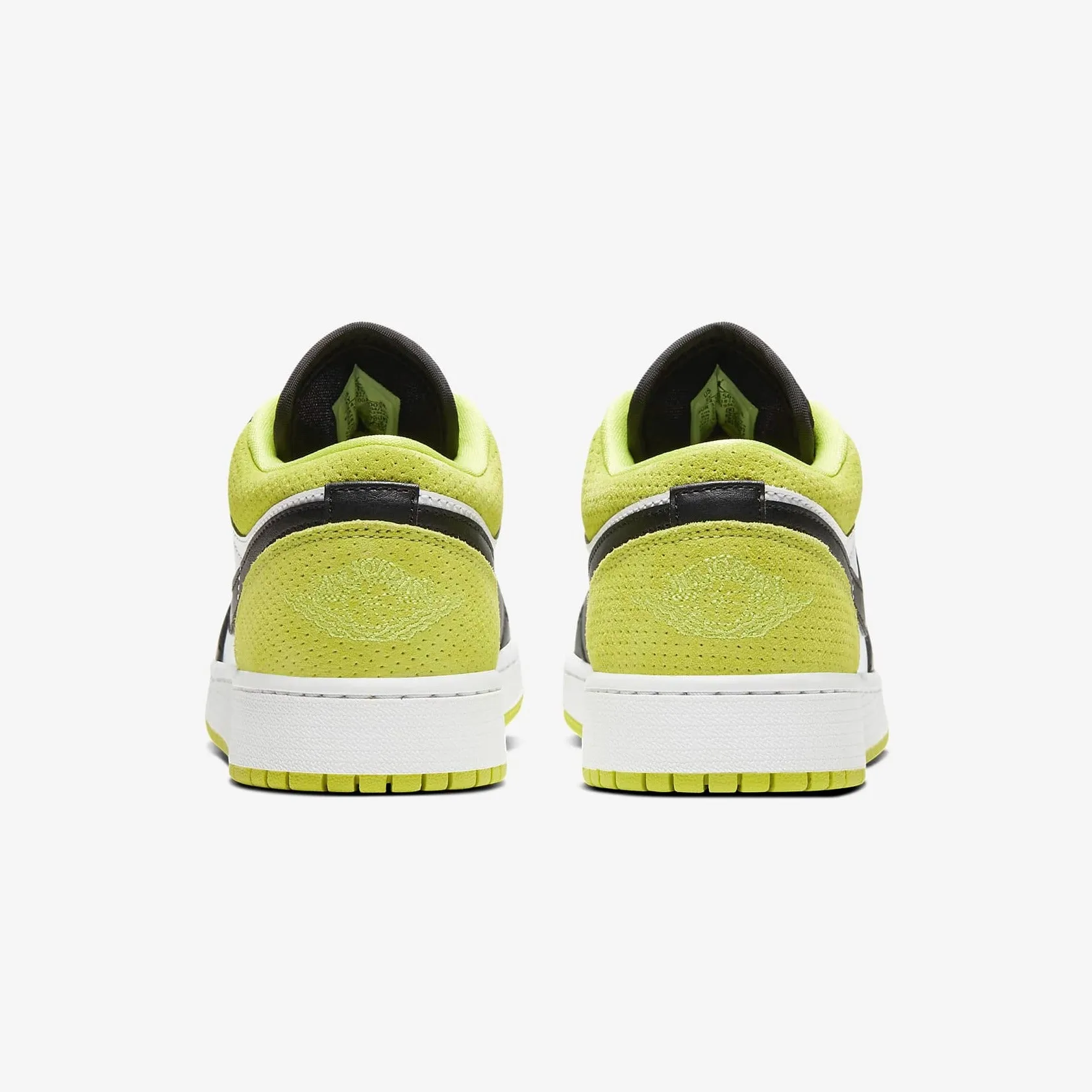 GS Air Jordan 1 Low SE "Cyber Green" (Cyber Green/Black/White)(CT1564-003)