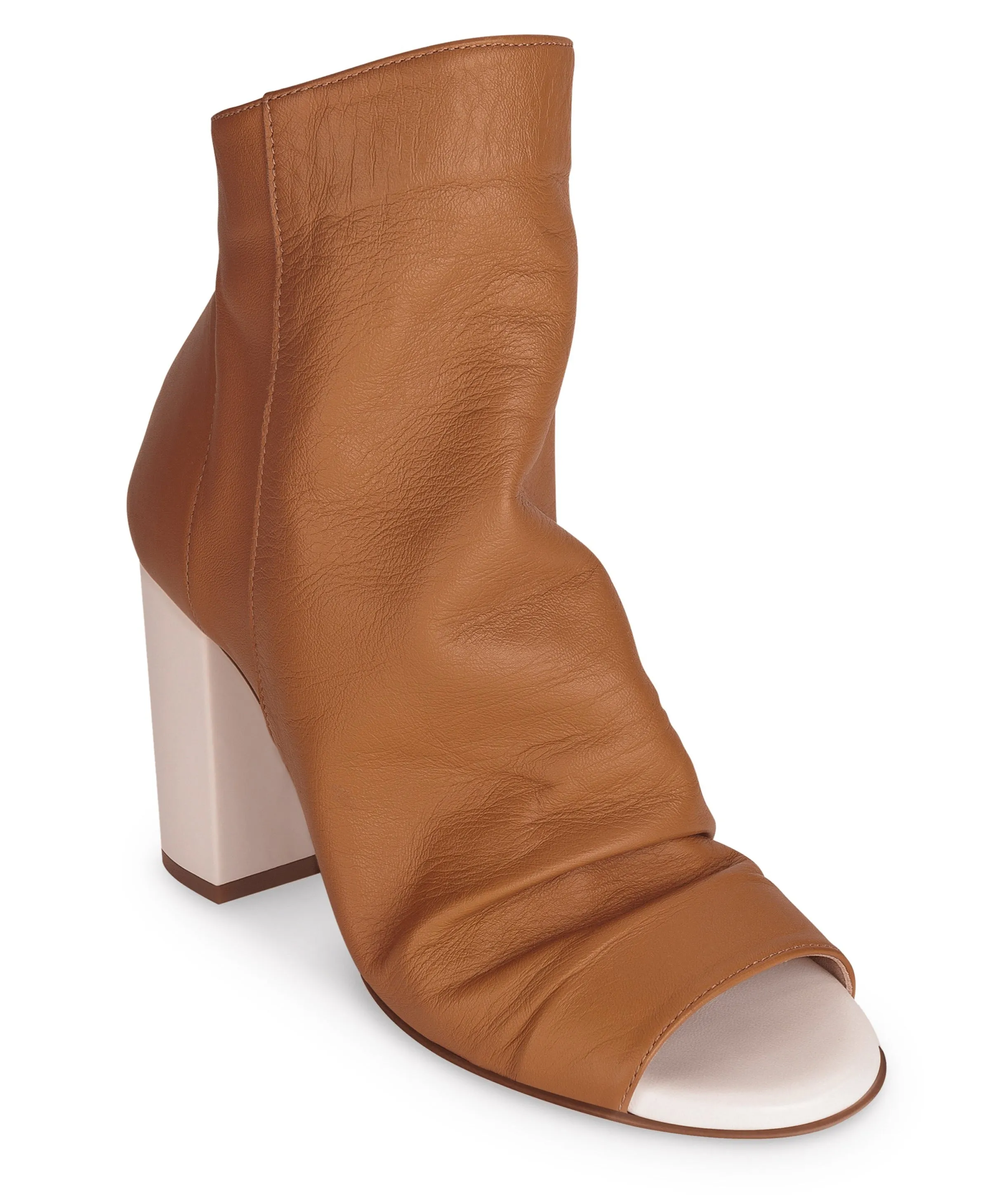 Hedy Black & White Leather