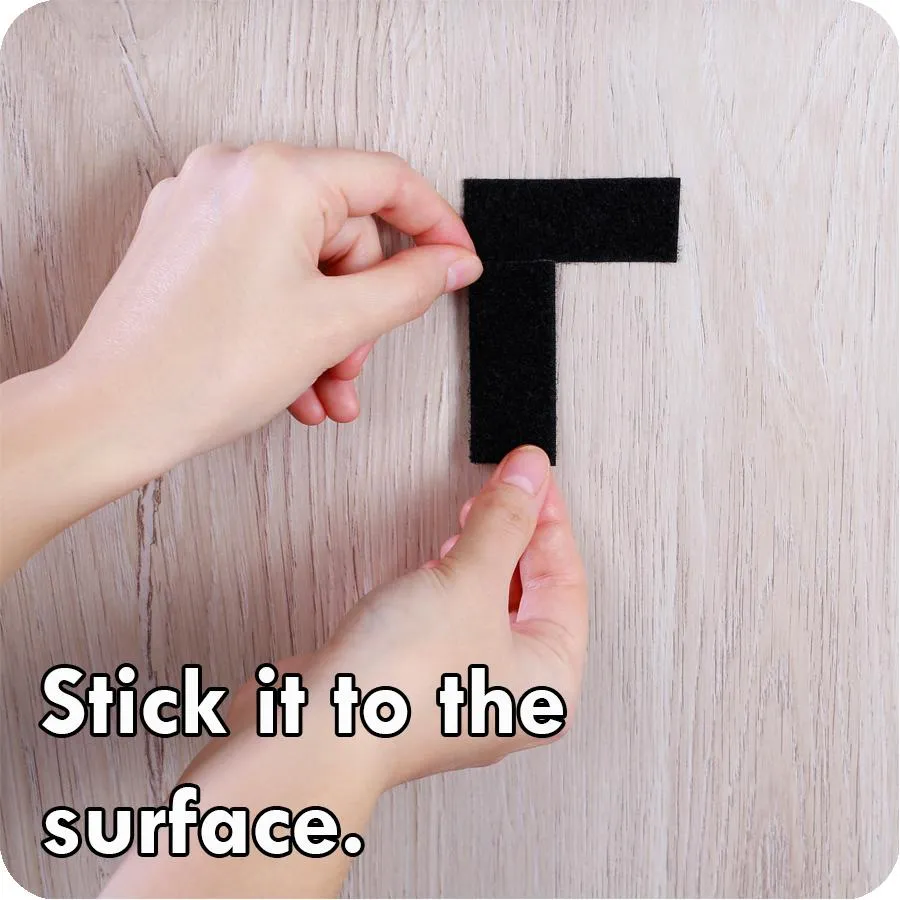 Hook and Loop Tape with 3M Adhesive Back