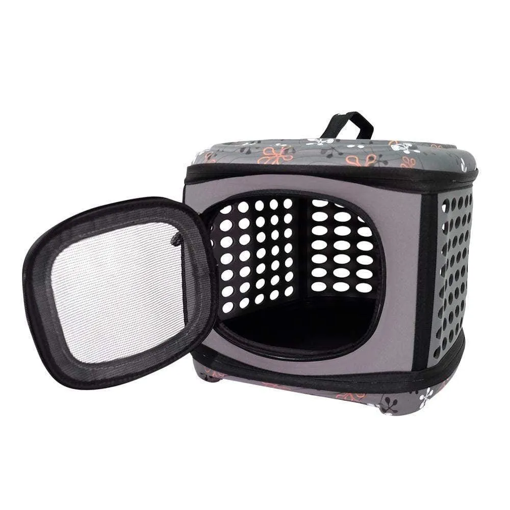 Ibiyaya® Collapsible Traveling Hand Pet Carrier | Grey