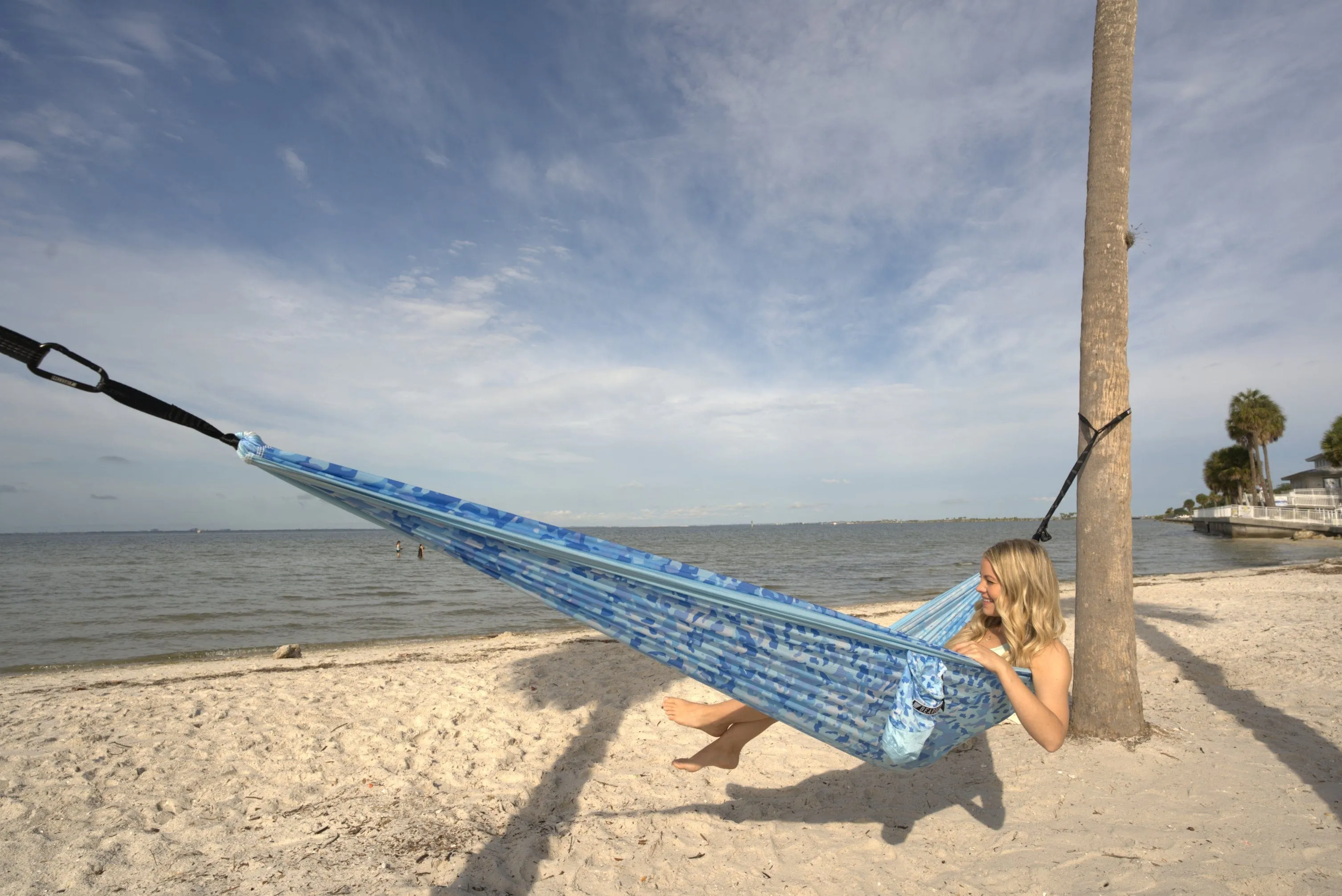 Icy Ombre Print Double Hammock