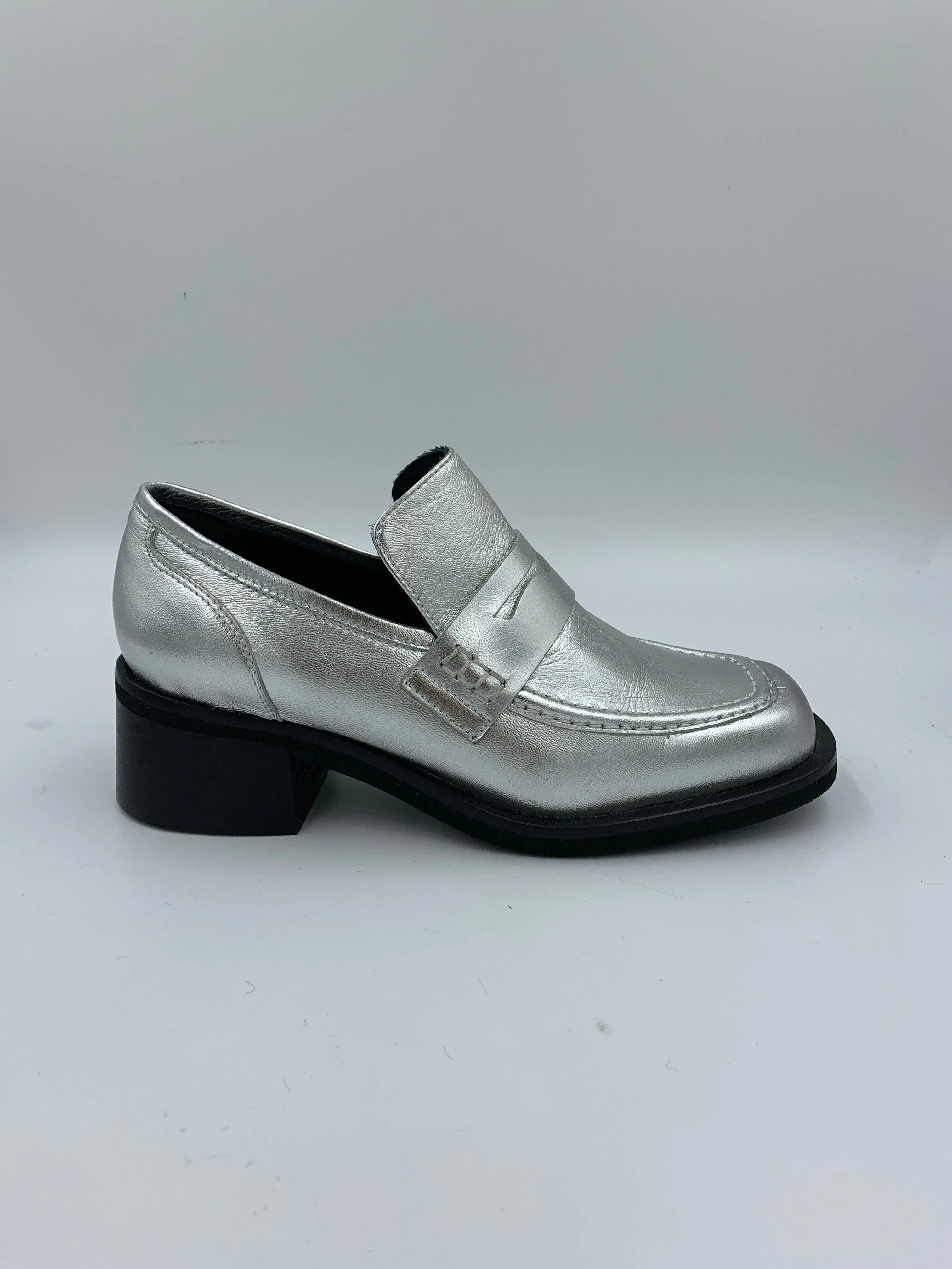 Imperfect Marlia Silver Loafer