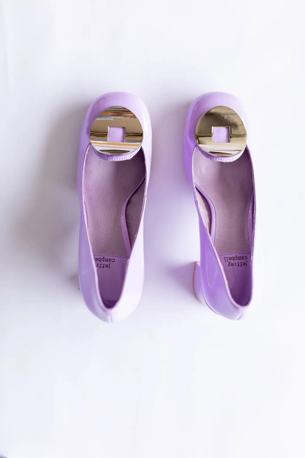 Jeffrey Campbell Harmonic-2 Lavender Silver Heels