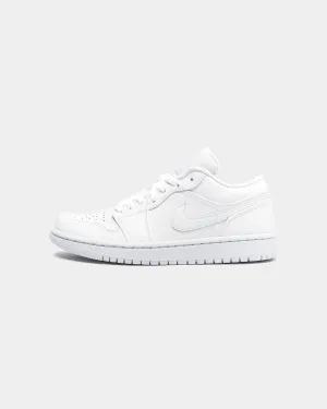 Jordan Women's Air Jordan 1 Low White/White/White